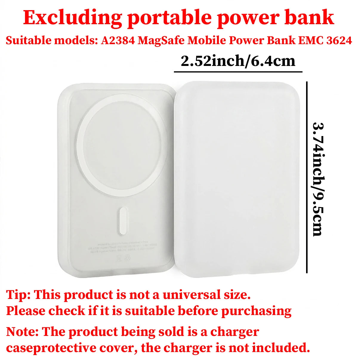 Sleek Magnetic Power Bank Protector